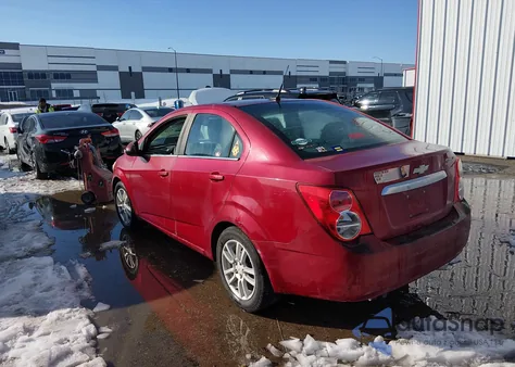 2012 Chevrolet Sonic 2Lt z USA, uszkodzony, nr VIN 1G1JC5SH3C4161377